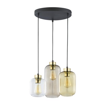 Lampa wisząca MARCO BROWN 3 brązowy 3175