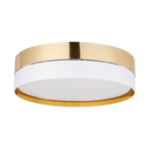 LAMPA SUFITOWA/PLAFON HILTON 3 WHITE/GOLD BIAŁY/ZŁOTY 4772