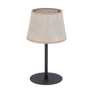 LAMPA STOŁOWA MAJA NATURE 1 CZARNY/BEŻOWY 5546