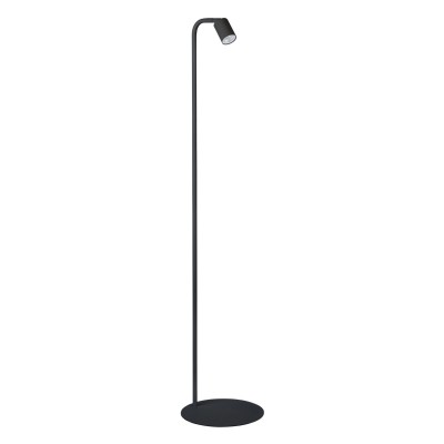 LAMPA PODŁOGOWA LOGAN BLACK 1 CZARNY 5489