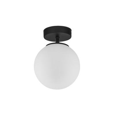 LAMPA SUFITOWA/PLAFON CELESTE 1 BIAŁY/CZARNY 6216