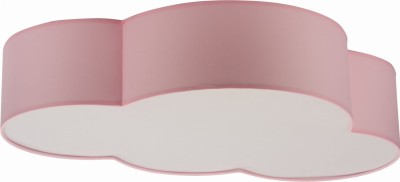 LAMPA SUFITOWA/PLAFON CLOUD RÓŻOWY 6072