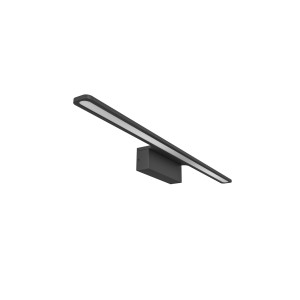 Luce Parette Nero 62 CCT IP44