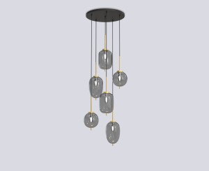 5007-502 Lampa wisząca piątka Belleville
