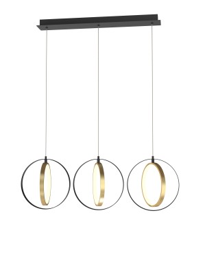 7134-0310 Lampa wisząca LED trójka Valla