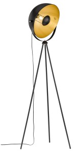 3019-0110 Lampa podłogowa MONA czarna