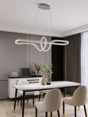 6205-0106 Lampa wisząca LED spiralna podłużna TREVANCE