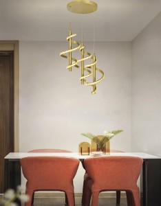 9209-0315 Lampa wisząca LED trójka okrągła CLARET