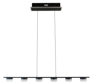 7066-702 Lampa wisząca szóstka CASSIS czarna