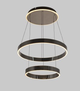 6072-305 Lampa wisząca podwójna MARLING czarny chrom