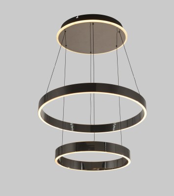 6072-305 Lampa wisząca podwójna MARLING czarny chrom