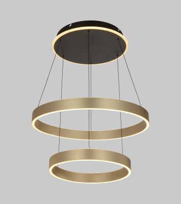 6072-304 Lampa wisząca podwójna Marling złota