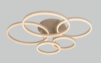 9055-513 Lampa sufitowa piątka RAVELO piaskowy