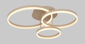 9055-313 Lampa sufitowa trójka RAVELO piaskowy