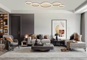 9069-513 Lampa sufitowa piątka BORMES Sand