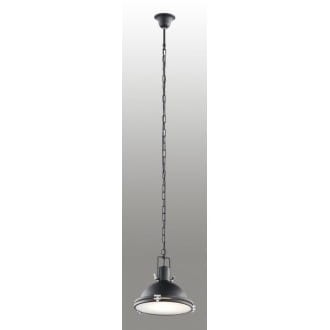 Lampa wisząca Kampos 1pł. czarny średni