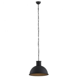 Lampa wisząca Eufrat 1 pł czarny
