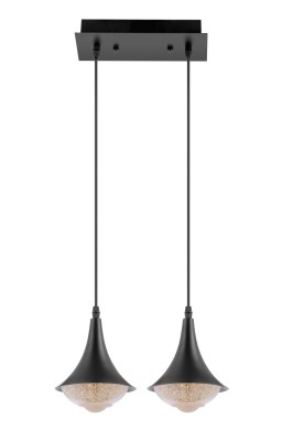 Lampa wisząca W-1011/2 CZARNY