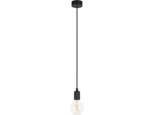 Lampa wisząca SILICONE 1pł czarny