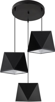 Lampa wisząca W-P1202/3 BAKARO CZARNY