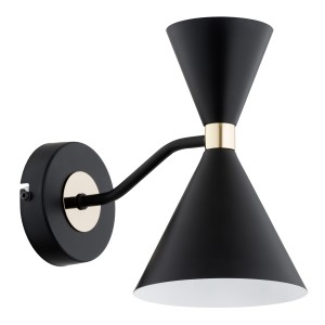 SALUT BLACK OŚWIETLENIE > LAMPY ŚCIENNE / KINKIETY 2 PŁ