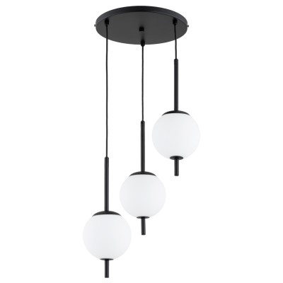 DIORA BLACK PLAFON OP.OŚW. 3 PŁ