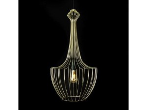 Lampa wisząca LUKSOR S GO złoty