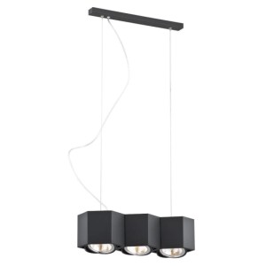 Lampa wisząca ESPRESSO 3pł Czarny