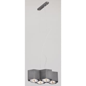 Lampa wisząca Espresso 4pł szary