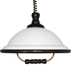 Lampa wisząca WLA-02/D BIAŁA+WENGE 