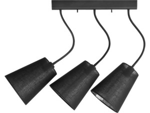 Plafon FLEX SHADE 3pł BL