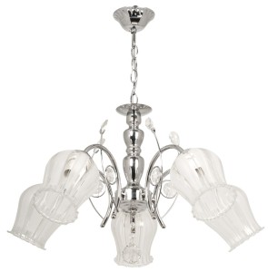Lampa wisząca W-1466/5 CHROM