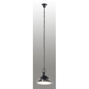 Lampa wisząca Kampos 1pł. czarny mały