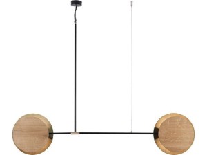 Lampa wisząca MINIMAL 2pł OAK