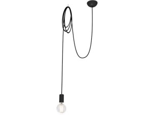 Lampa wisząca SPIDER 1pł czarny