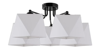 Plafon W-1202/5 BAKARO BIAŁY