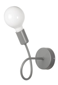 Kinkiet K-LOOP/1 SZARY