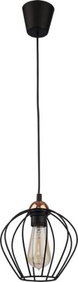 Lampa wisząca GALAXY 1pł czarny/miedź 1640