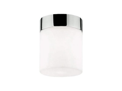 Plafon CAYO 1pł IP44  biały/chrom