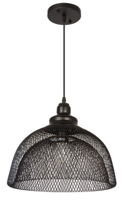 Lampa wisząca W-1791/1H CZARNY