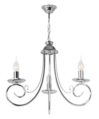 Lampa wisząca W-1541/3 CHROM