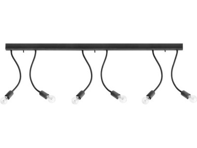 Plafon FLEX 6pł BL