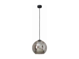 Lampa wisząca POLARIS 1pł transparentny/chrom
