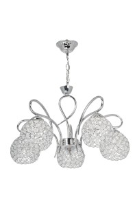 Lampa wisząca W-1537/5 CHROM