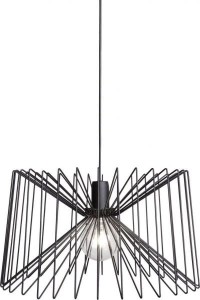 Lampa wisząca NESS 1pł czarny