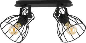 Kinkiet ALANO BLACK 2pł 2121