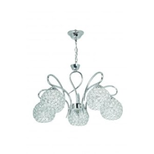 Lampa kryształowa 5 pł. ozdobna W-N 1537/5