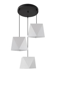 Lampa wisząca W-P1202/3 BAKARO BIAŁY