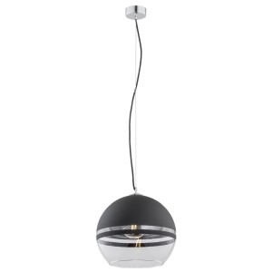 Lampa do salonu VEGAS 1pł Czarny (3752), żarówka LED gratis