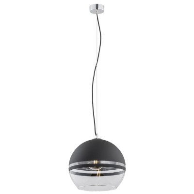 Lampa do salonu VEGAS 1pł Czarny (3752), żarówka LED gratis